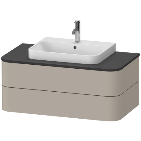 Тумба подвесная для консоли Duravit Happy D.2 Plus HP497106060 серо-коричневый