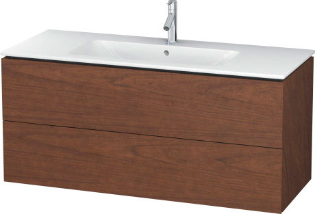 Тумба подвесная под раковину Duravit L-Cube LC624301313 американский орех