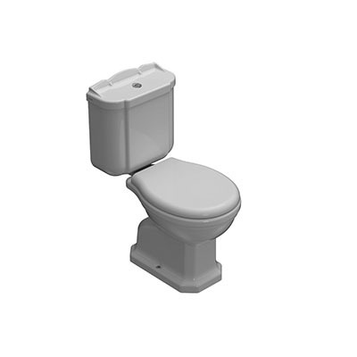 Сиденье для унитаза GLOBO PAESTUM PA138BI 368 мм х 415 мм, съёмное, с Soft-Close, белый глянцевый