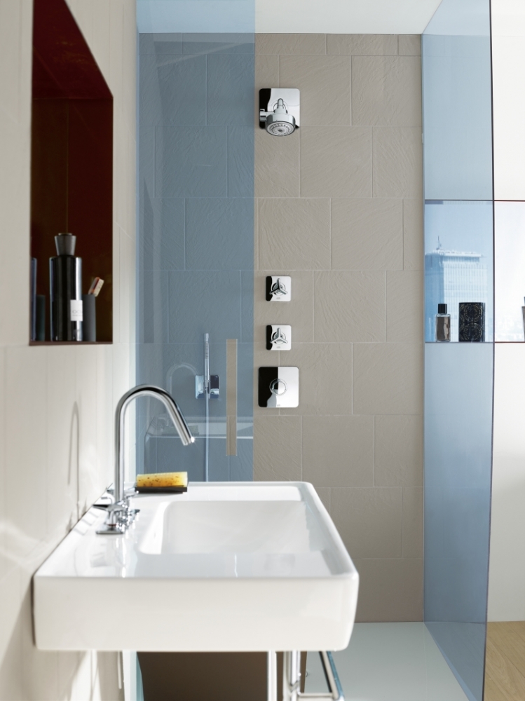 Смеситель для раковины AXOR Citterio M 34135000 со сливным гарнитуром хром