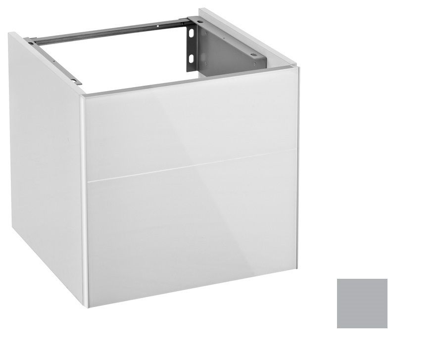 Тумба под умывальник Keuco Royal Reflex  34040 130000 корпус матовый лак/фасад стекло титан