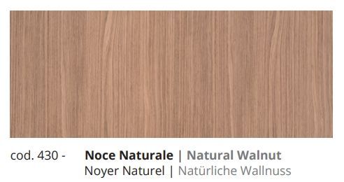 Боковая панель для тумбы BMT 970 247 AEF 01 S 430   500х418х18 мм, со срезом под 45°, левая, цвет Natural Walnut