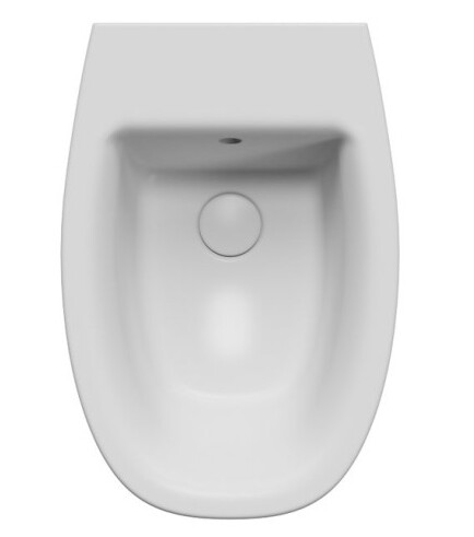 Биде подвесное GSI MODO+ 8465FR5109 540 мм х 370 мм, с отверстием под смеситель, с переливом, с креплением, цвет Белый матовый (старый артикул 8465109 / 8465FR2109 )