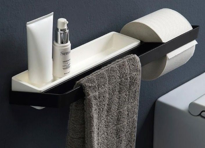 Релинг/Полотенцедержатель металлический BERTOCCI FLY 149 1512 6050 280 мм, никель матовый