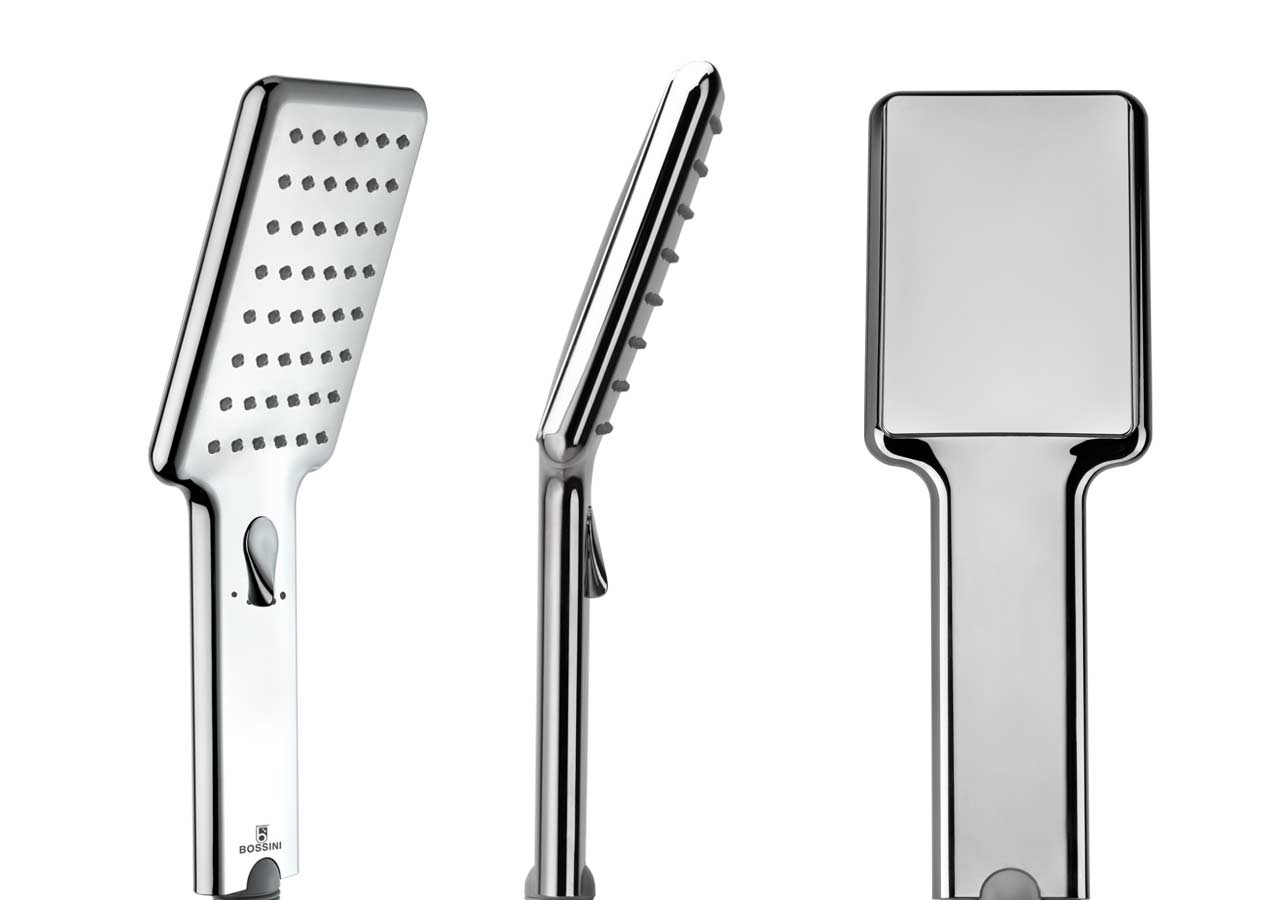 Лейка для душа Bossini Agua Life 1 режим B00177 Хром