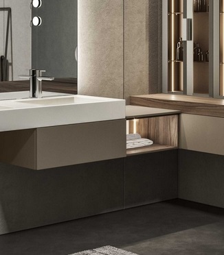 Открытая структура BMT BLEUS 4.0  971 237 FCF 01 287   500х243х500 мм, цвет Raw Walnut