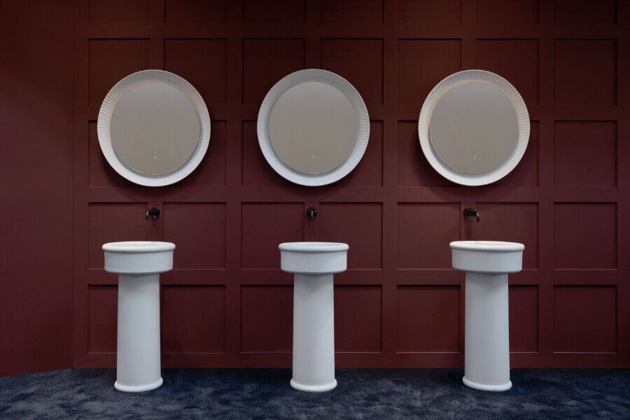 Пьедестал для раковины ARTCERAM Brera BRC001 17 00 700 мм, цвет Чёрный матовый