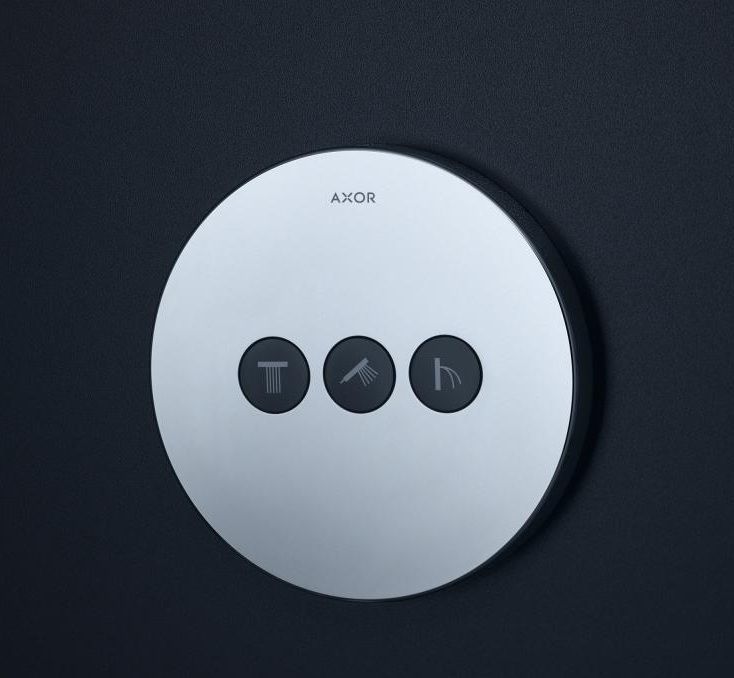 Запорно-переключающее устройство на 3 потребителя AXOR ShowerSelect 36727000 Хром
