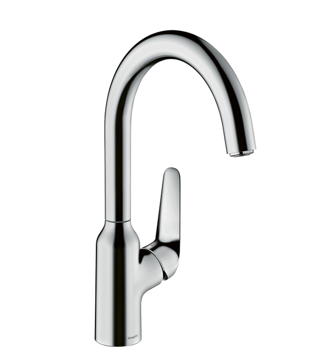 Однорычажный смеситель ля кухни HANSGROHE Focus M42 71802000 220 мм, 1 jet, цвет Хром