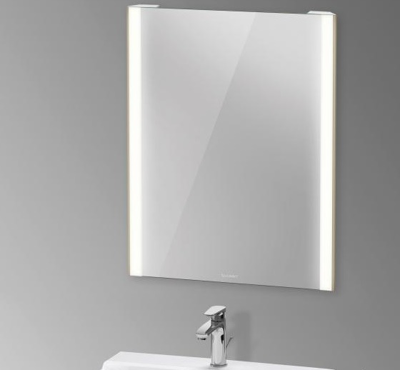 Зеркало с подсветкой DURAVIT XViu XV70310B1B1 620 мм х 800 мм, версия Sensor, шампань