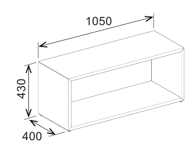Скамья для сиденья напольная Keuco Edition Lignatur 33335 700000 1050 x 430 x 400 мм Дуб