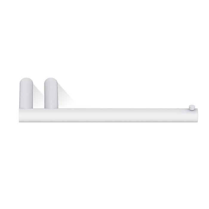 Держатель туалетной бумаги DECOR WALTER Mikado MK TPH 1 520250 цвет Белый матовый