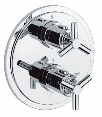 РАСПРОДАЖА Термостат для душа встраиваемый GROHE Atrio Ypsilon 19394000 Хром