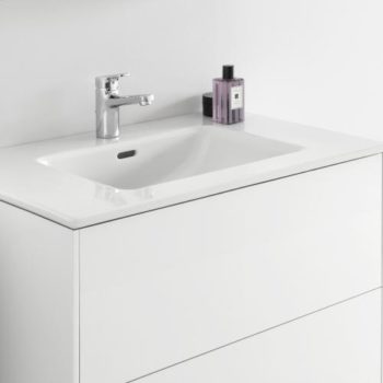 Тумба с раковиной  Laufen   Base for Pro S  8.6496.2.260.104.1   100 см, подвесная, 2 ящика, цвет белый матовый