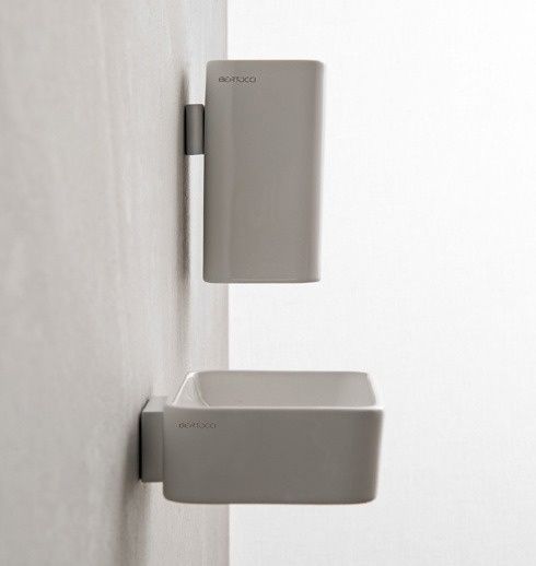 Мыльница подвесная BERTOCCI CENTO 144 8501 0000 Белая/ Хром