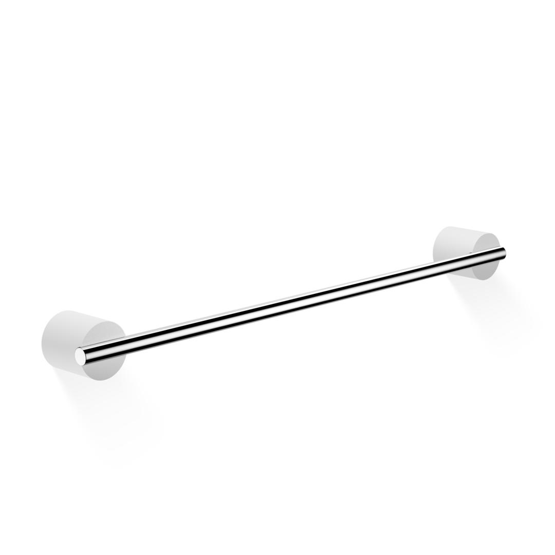 Полотенцедержатель настенный DECOR WALTHER (STONE HTE 45) 0975154   450 мм, композит Solid Surface белый матовый/хром