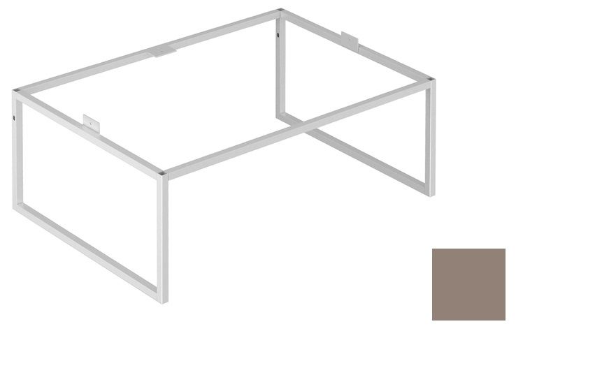 Напольные ножки Keuco Plan 32998 140002 лак трюфель матовый