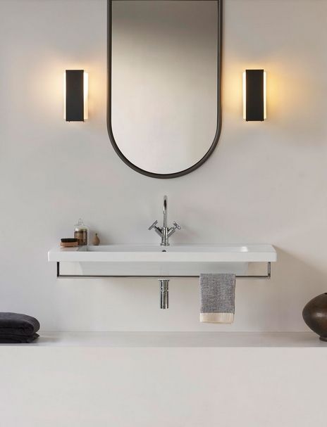 Раковина подвесная/встраиваемая GSI NORM 8626111 1200х500х140мм, с отверстием под смеситель, с переливом, для крепежа FLAVABO, цвет Белый глянцевый