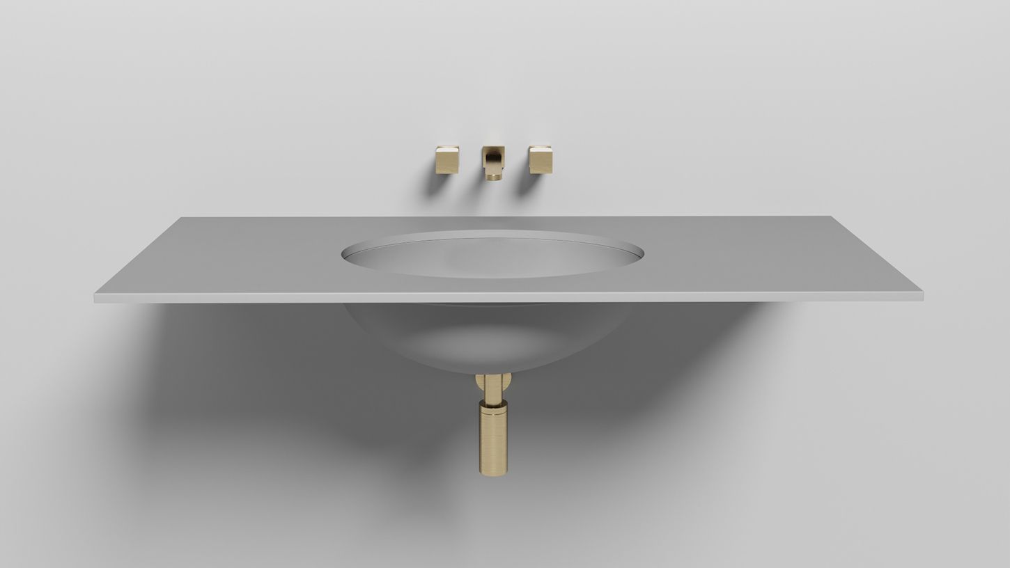 Раковина встраиваемая под столешницу овальная SALINI MAREA 12 1101109G 545х375х187мм, S-Sense, без донного клапана, цвет Белый глянцевый