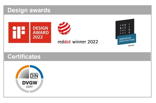 Смеситель для душа HANSGROHE REBRIS E 72658670 с внтуренней частью, чёрный матовый