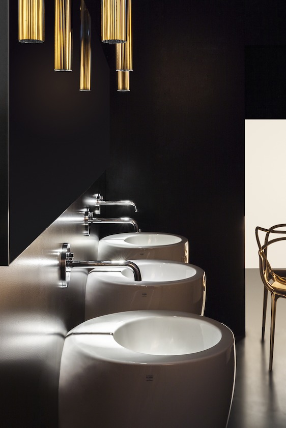 Раковина напольная Laufen IL Bagno Alessi One 811971  52 см с пьедесталом
