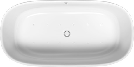 Отдельно стоящая ванна с гидромассажем DURAVIT ZENCHA 760463000AS0000 900 мм х 1800 мм х 600 мм, с бесшовной панелью и рамой, белая