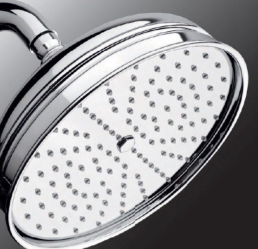 Верхний душ с настенным держателем NICOLAZZI DOCCIA 5702TB20 200 мм, tuskan brass