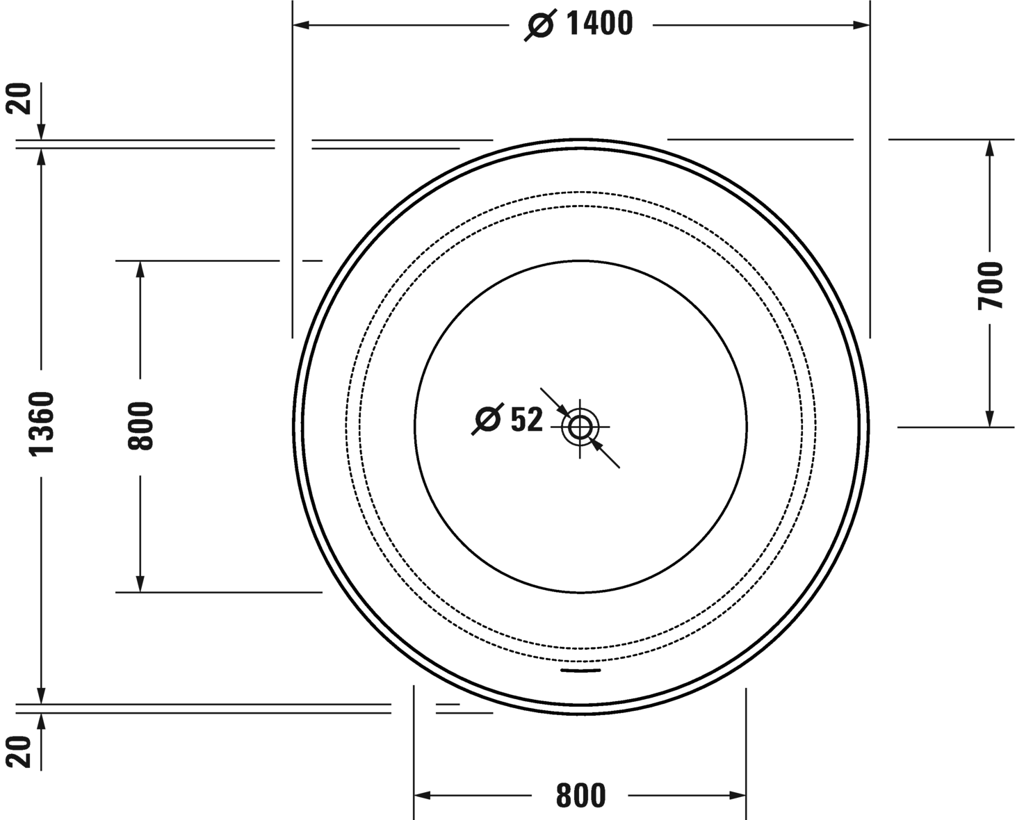 Отдельно стоящая ванна Duravit White Tulip 700470000000000 1400 мм х 1400 мм, с бесшовной панелью и рамой, белая