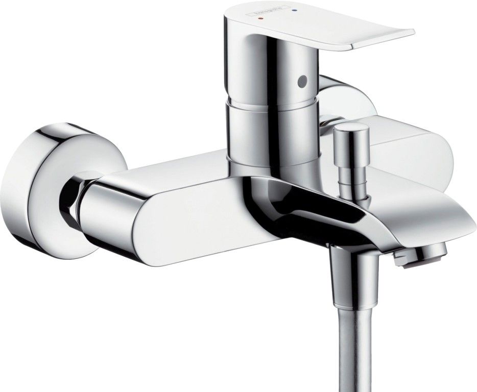 Смеситель для ванны Hansgrohe Metris 31480000 Хром