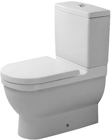 Напольный комбинированный унитаз Duravit Starck 3 0128090000 белый