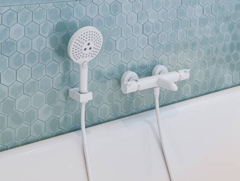 Ручной душ HANSGROHE Raindance Select S 26531700 120 3jet, с EcoSmart, цвет Белый матовый