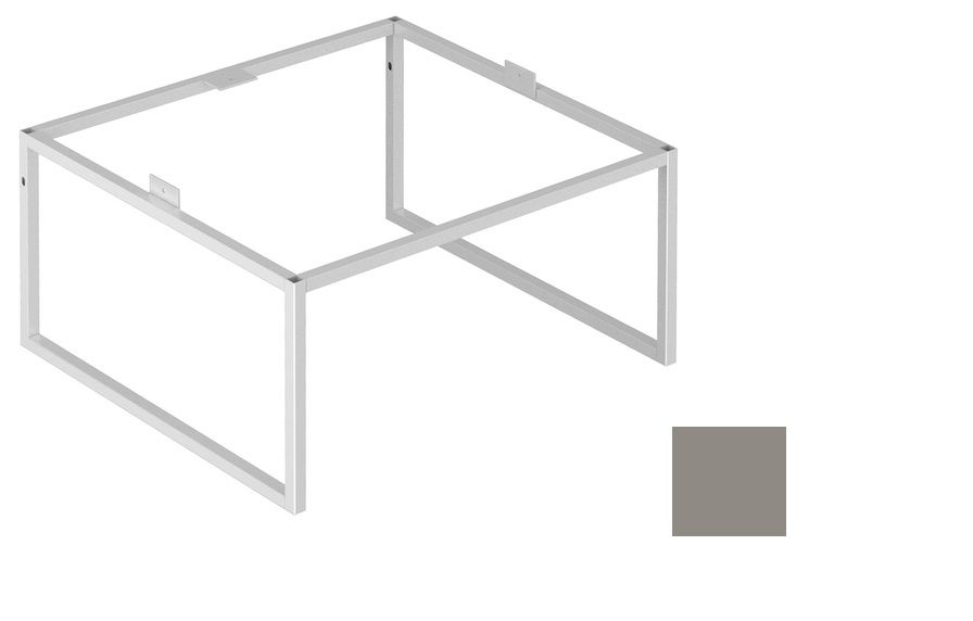 Напольные ножки Keuco Plan 32998 290001 лак инокс матовый