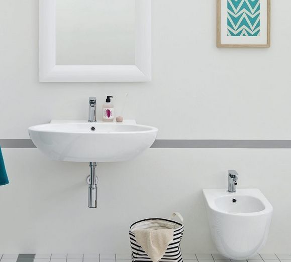 Биде повдесное ARTCERAM FILE 2.0 FLB001 17 30 370 мм х 520 мм, с отверстием под смеситель, с переливом, чёрный матовый