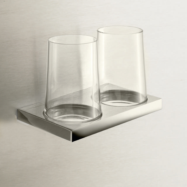 Двойной держатель стакана Keuco Edition 11 11151 019000 хром (изделие снято с производства)