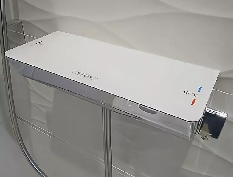 Термостат для душа Hansgrohe Ecostat Select ВМ-Renovation 13111400 цвет хром/белый