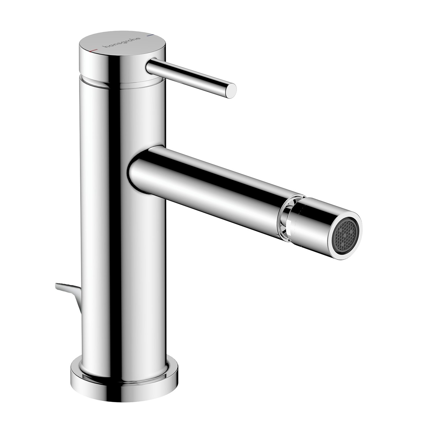 Смеситель однорычажный для биде HANSGROHE TECRUTIS S 73201000 с донным клапаном, цвет Хром