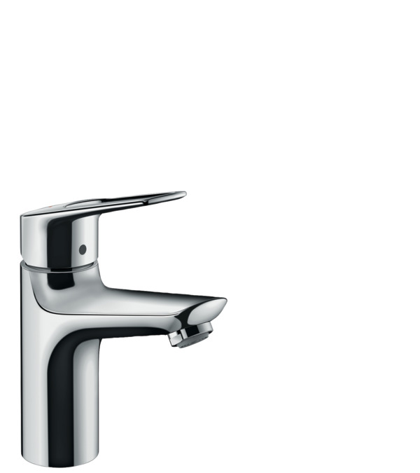 Смеситель для раковины Hansgrohe Novus Loop 71081000 со сливным гарнитуром хром
