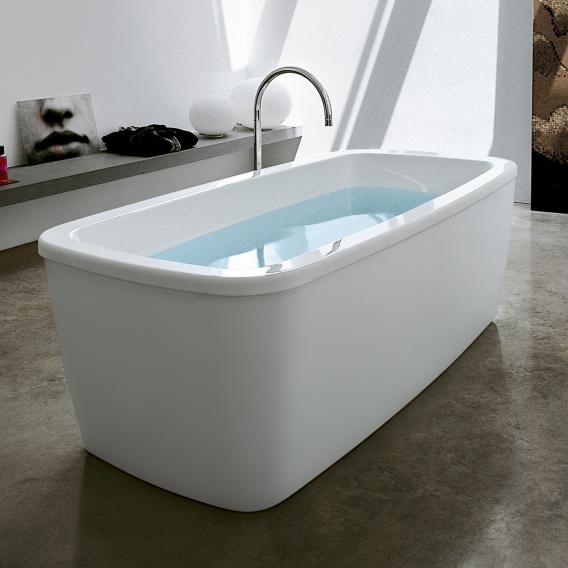 Свободностоящая акриловая  ванна  Laufen  Palomba  2.3180.0.000.000.1, 1800 x900х610мм,  панельная обшивка, каркас с ножками, белая