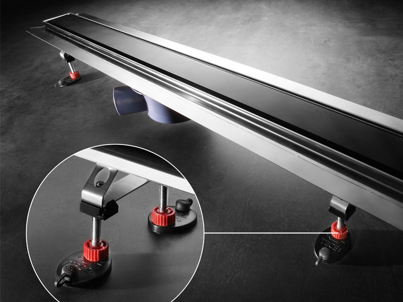 Комплект опор для дренажного канала TECE TECEdrainlin 660003 низкие