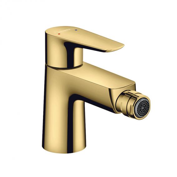 Смеситель для биде Hansgrohe Talis E 71720990 с донным клапаном, полированное золото