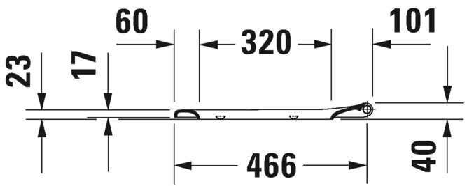 Сиденье удлиненное для унитаза DURAVIT HAPPY D2 0064690099 с микролифтом SoftClose, цвет белый