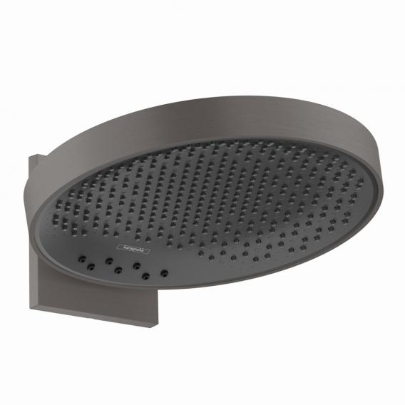 Верхний душ HANSGROHE Rainfinity 360 3 jet 26234340 c настенным держателем, чёрный хром