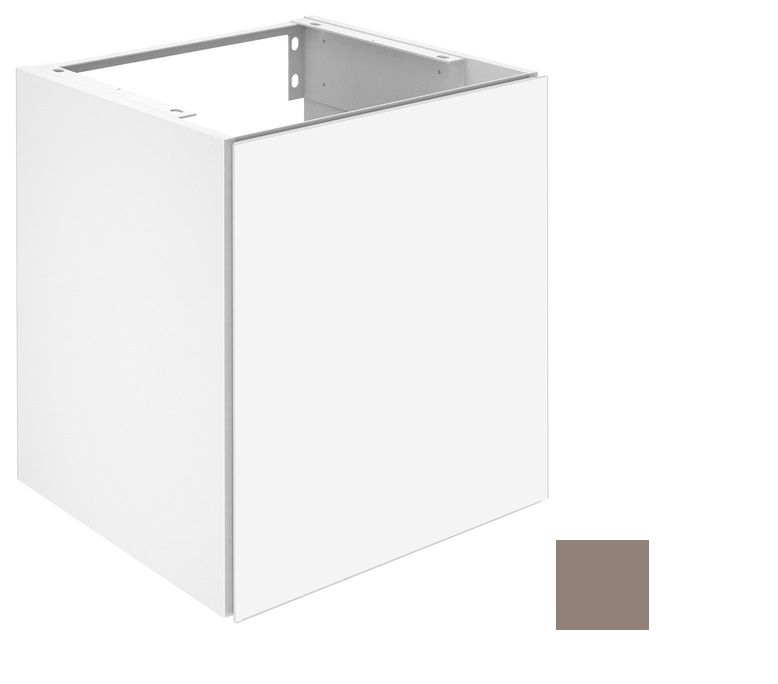 Тумба под умывальник Keuco Plan 32942 140000 корпус лак матовый трюфель, фасад стекло трюфель глянцевый