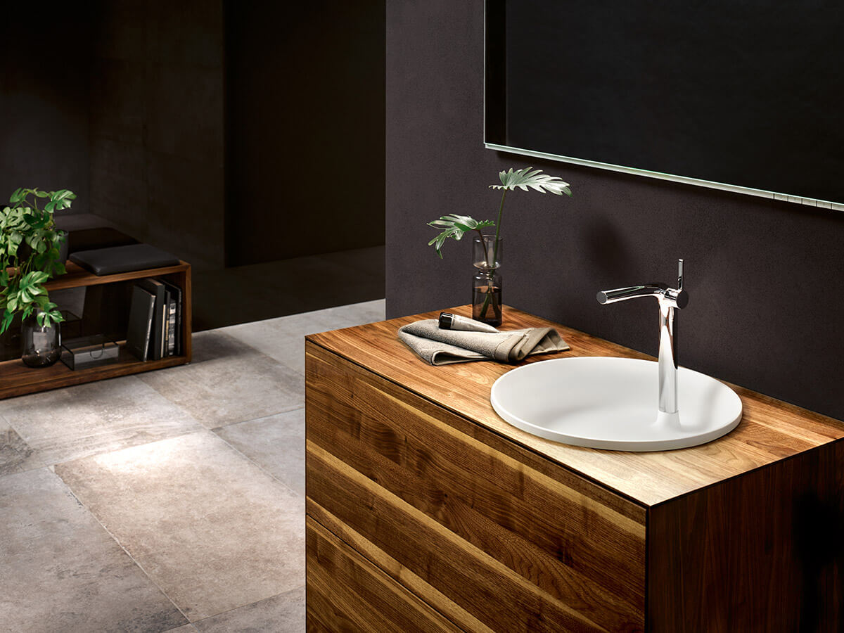 Зеркало с подсветкой и обогревом KEUCO Edition Lignatur 13396 171001