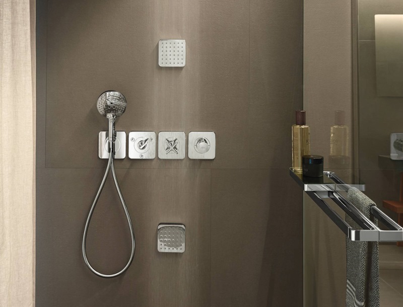 Шланговое подсоединение с держателем Axor Citterio E 36724000 хром