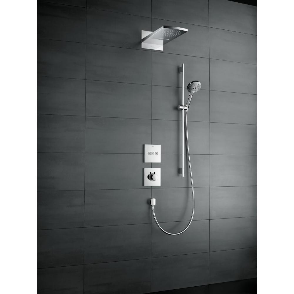 Душевой гарнитур Hansgrohe Raindance Select S 120/Unica'S Puro 26631400 Хром/Белый