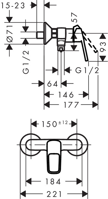 Hansgrohe Logis 71247000 хром