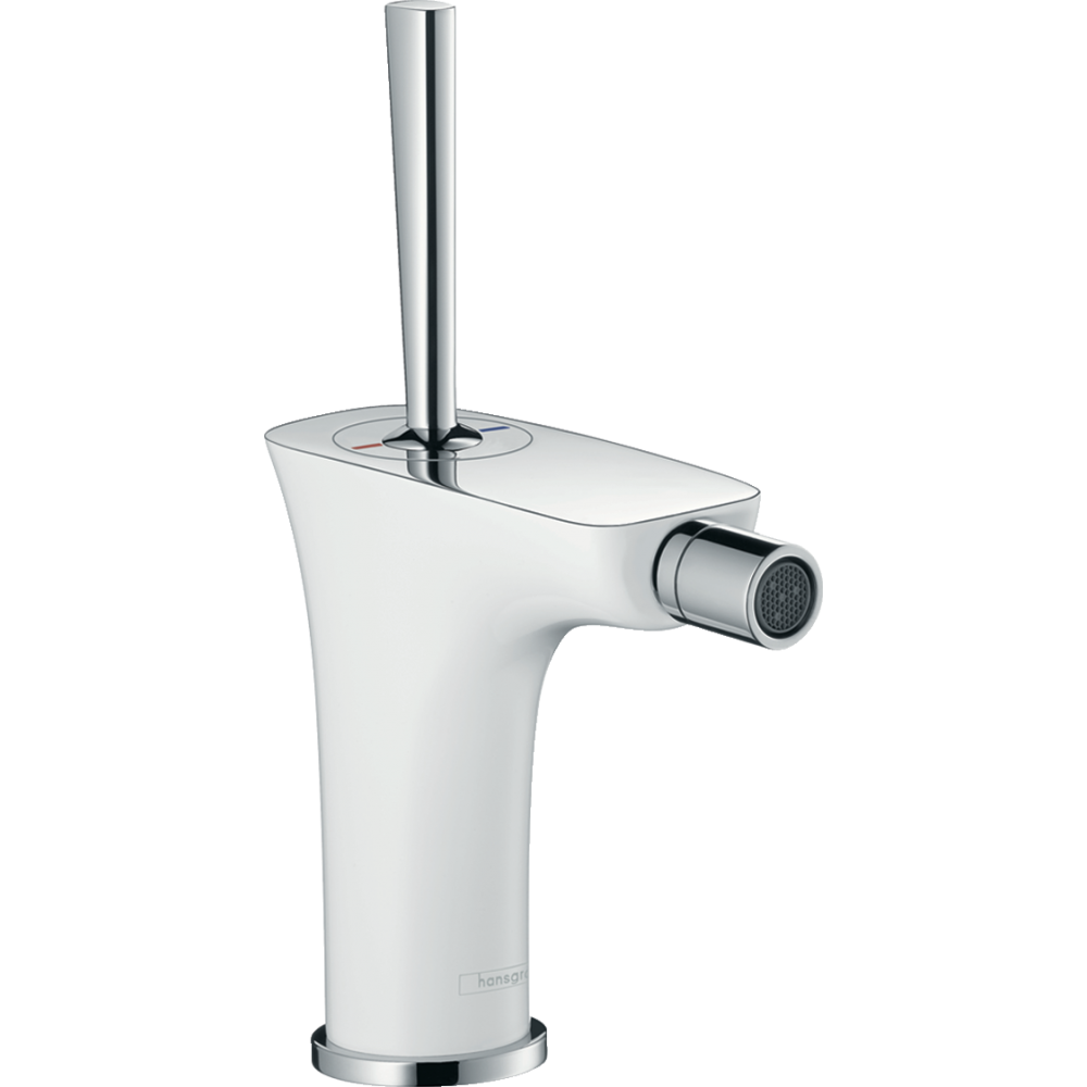 Смеситель для биде Hansgrohe PuraVida 15270400 белый/хром