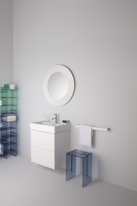 Табурет для ванной комнаты Kartell by Laufen   3.8933.0.083.000.1 пластик голубой