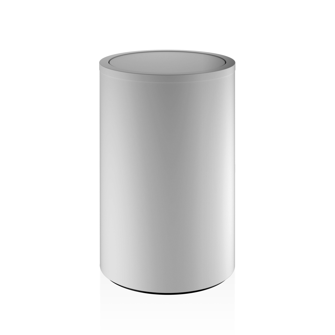 Корзина для белья  DECOR WALTHER  DW 121  0610700    58 X Ø 35 см, 40 л, вращающаяся крышка, нержавеющая сталь глянцевая